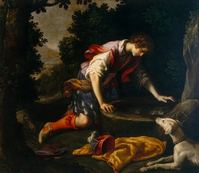 Narcissus at the Spring by Francesco Curradi